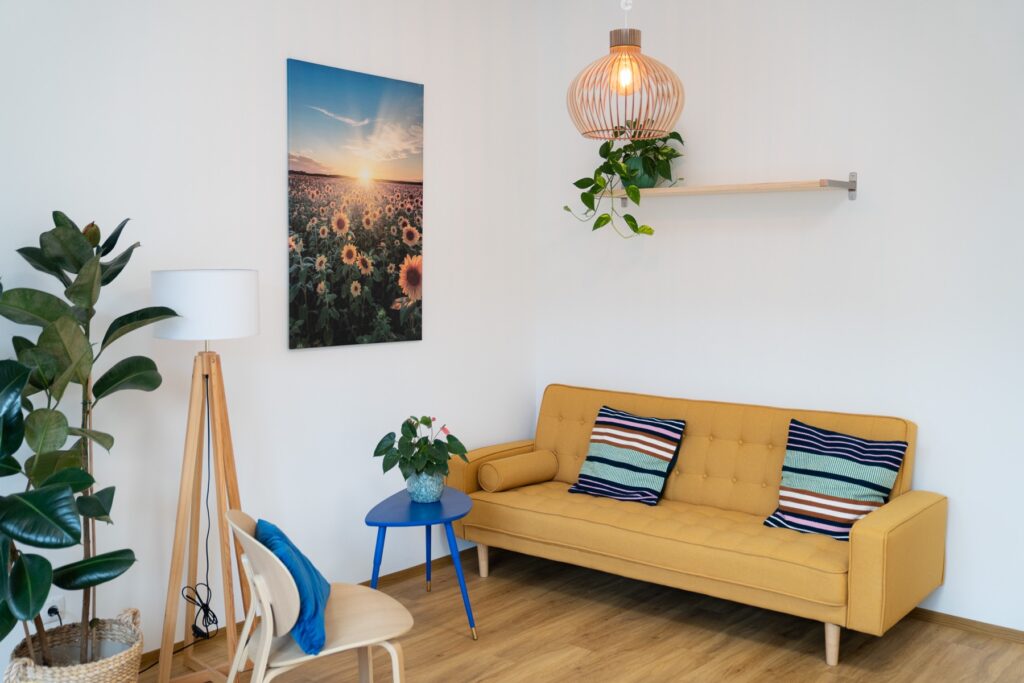 Therapieraum mit Sofa